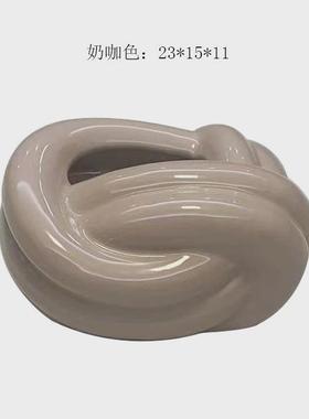 现代简约电镀趣味纸巾盒客厅茶几餐桌卧室艺术陶瓷抽纸盒陶瓷家用