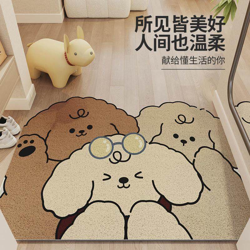 入户门垫进门地垫用门口耐脏脚垫2024新款室内玄关除尘丝圈地毯,淘宝优惠券,粉丝福利购,淘宝优惠卷