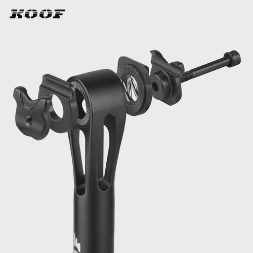 KOOF山地自行车坐管铝合金3D锻造一体成型镂空座管可调角度鞍管 - 图0
