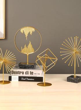 轻奢高档酒柜电视柜艺术摆件高级感客厅玄关柜子办公室家居装饰品