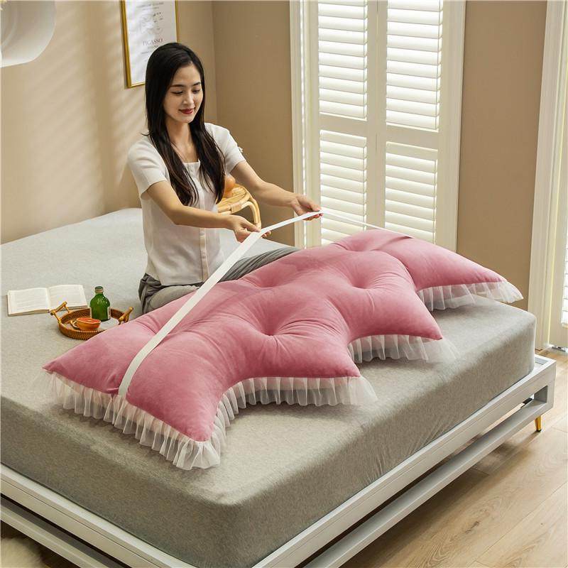 网红床头靠垫公主靠枕大靠背腰靠垫女孩宿舍卧室榻榻米软包可拆洗,淘宝优惠券,粉丝福利购,淘宝优惠卷