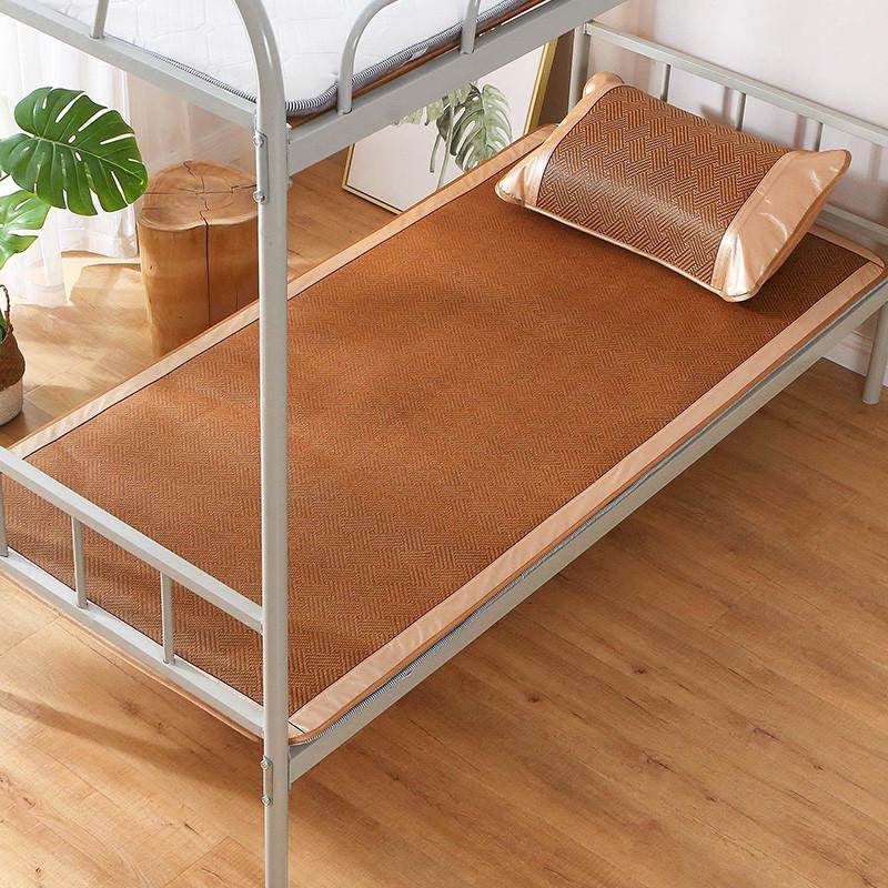 凉席学生宿舍单人0.9m1.2米80可折叠藤席子直筒85草席1.1双面冰丝,淘宝优惠券,粉丝福利购,淘宝优惠卷