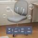 Ergonomic computer office chair backrest for long-term sitting and comfortable seat study desk student lift chair
