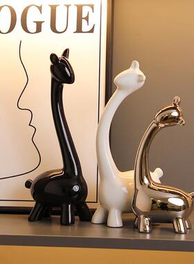 轻奢创意客厅玄关书柜酒柜摆件自行车书房运动单车雕塑装饰品摆设