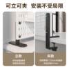 Hole board desktop vertical storage rack for drilling without holes. Office station storage rack space separation desktop hole board