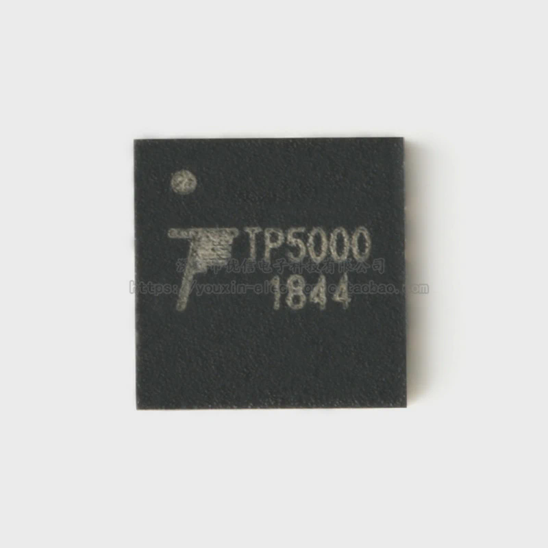 原装正品 TP5000 QFN-16 2A开关降压4.2V/3.6V铁锂电池充电器芯片 - 图0
