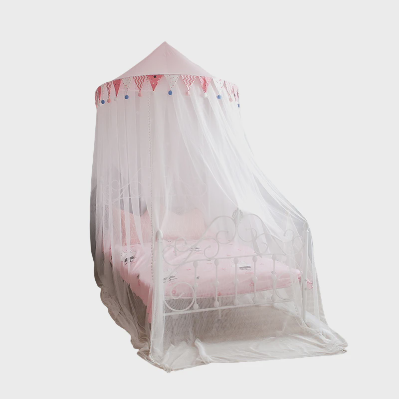 39n帐篷公主风女孩梦幻儿童蚊帐吊挂免打孔家用半圆顶子母床幔纱,淘宝优惠券,粉丝福利购,淘宝优惠卷