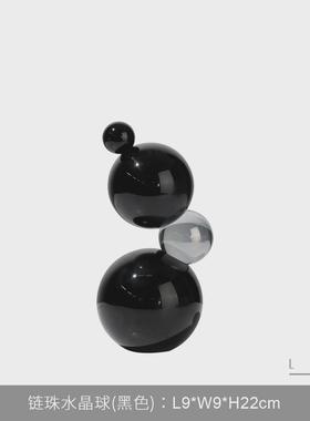 简约意式电视柜摆件展厅样板房间售楼处家居桌面玄关处摆设软装