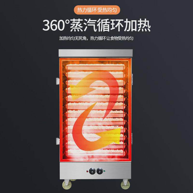 蒸饭柜商用电蒸箱全自动蒸米饭机蒸饭箱馒头包子食堂燃气蒸饭车蒸,淘宝优惠券,粉丝福利购,淘宝优惠卷