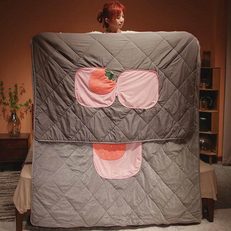 水果抱枕被子两用办公室午睡枕午休神器加绒加厚空调毯子汽车靠枕,淘宝优惠券,粉丝福利购,淘宝优惠卷