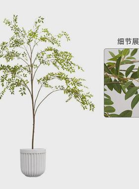 植物绿色植物造景室内景观榕树仿真树高端轻奢仿生仿真侘寂风假树
