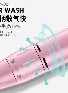 厂家现货美甲打磨机批发 UV601便捷式指甲修甲卸甲打磨美甲店专用