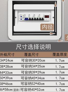 弱电箱盖板配电箱装饰散热家用多媒体信息箱遮挡改造面板盖子超薄
