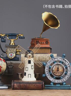 大气摆件办公室玄关工艺品家居客厅欧式酒柜装饰品