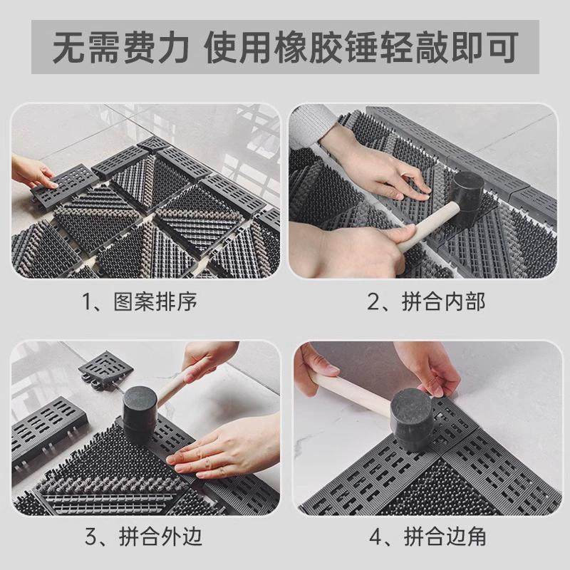 室外大门口进门商用迎宾地垫入户门防滑脚垫除尘门垫防水拼接地毯,淘宝优惠券,粉丝福利购,淘宝优惠卷