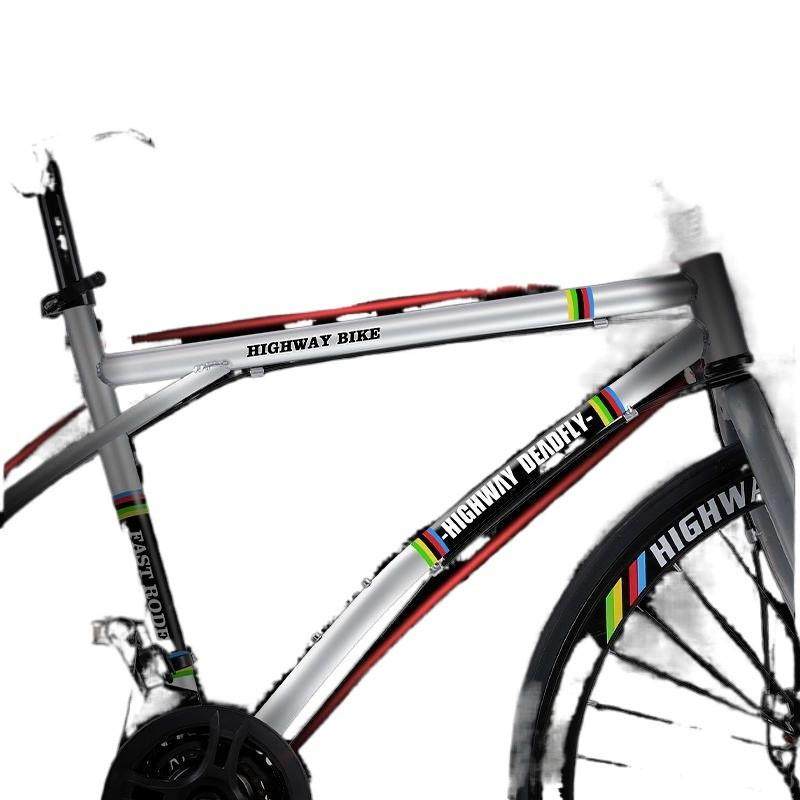 rX9死飞自行车成年人单车公路赛山地车变速活飞实心胎翘头高颜值,淘宝优惠券,粉丝福利购,淘宝优惠卷