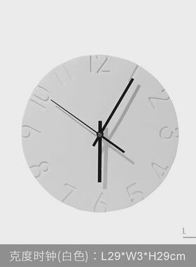 简约创意样板间摆件书房时钟表儿童售楼处客厅玄关电视柜软装饰品