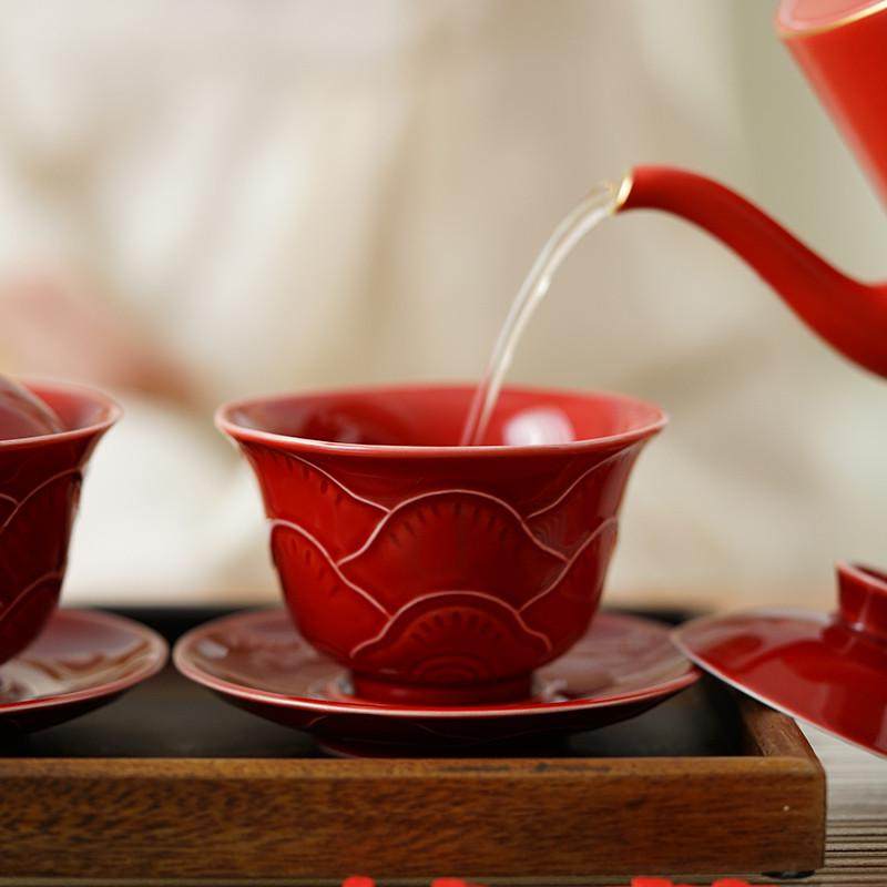 恒列结婚新人敬茶杯套装一对女方陪嫁新婚改口敬酒杯喜杯婚庆用品,淘宝优惠券,粉丝福利购,淘宝优惠卷