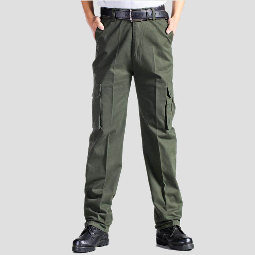 工装裤男士纯棉下装宽松结实耐磨工作服工厂春秋劳保多口袋电焊裤,淘宝优惠券,粉丝福利购,淘宝优惠卷