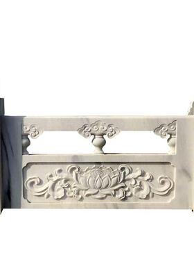 栏板石雕石栏杆公园阳台景观仿古河道花岗岩大桥石护栏