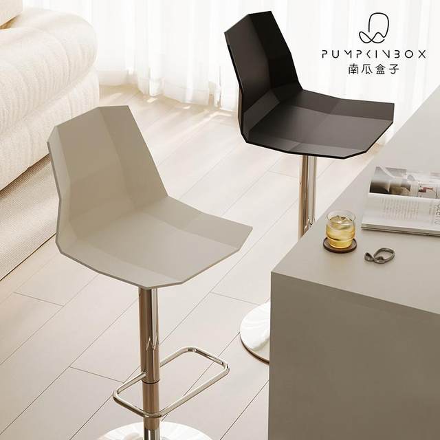 Lift high stool bar chair rotating modern simple bar stool light luxury home fashion bar chair front desk high chair
