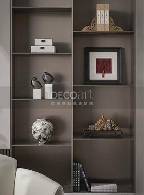 营销中心售楼处新中式样板间书房书柜装饰摆画收纳首饰盒摆件组
