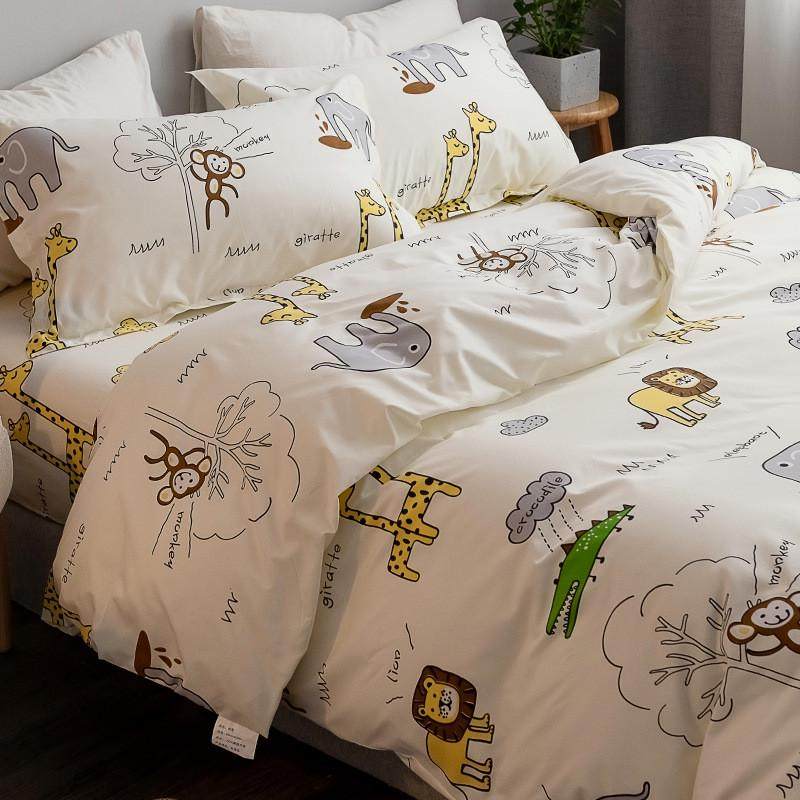 四件套秋冬床上用品单人学生宿舍床被子床单被套3三件套4北欧风品,淘宝优惠券,粉丝福利购,淘宝优惠卷