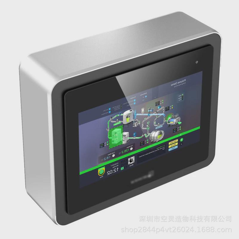 7寸人机界面hmi安装盒屏幕触摸屏电控箱控制盒威纶通台达汇川盒子 - 图2