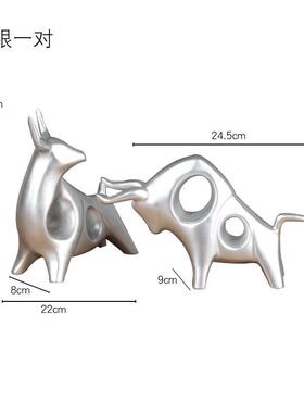 简约现代创意人物雕塑家居沉默是金摆件艺术品复古装饰书房工艺品