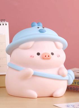 昏睡狗存钱罐可存可取儿童生日礼物创意可爱装饰品储蓄罐只进不出