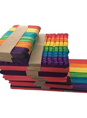 热销本雪糕棒常年批发销售雪糕棒114*10*2mm桦木彩色公司