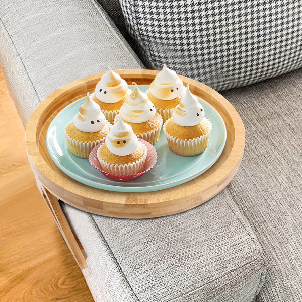 卡在沙发扶手上托盘带脚侧边放茶台水杯夹桌板小户型家居神器茶几,淘宝优惠券,粉丝福利购,淘宝优惠卷