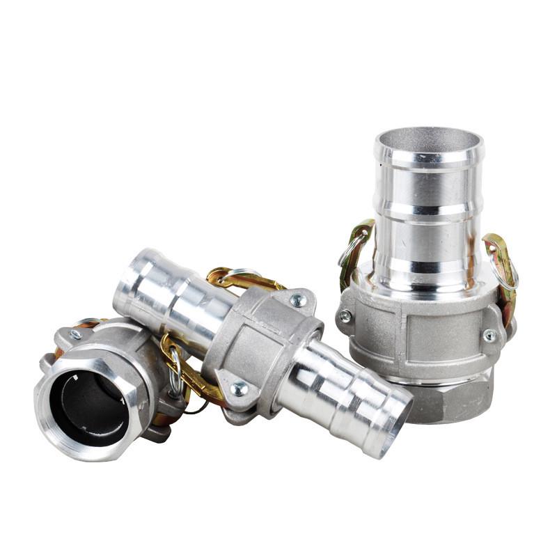 汽油机自吸水泵配件3寸变2寸快接170F190抽水机加厚铝接头1寸4寸 - 图2