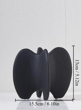 陶瓷花瓶高级感ins风书柜样板房饰品摆件电视柜家居软装装饰饰品