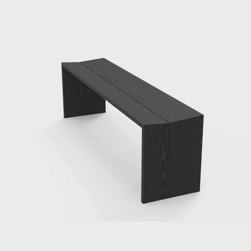 碳化黑色实木餐桌会客接待长桌工作台创意茶桌亚克力悬浮桌椅组合,淘宝优惠券,粉丝福利购,淘宝优惠卷