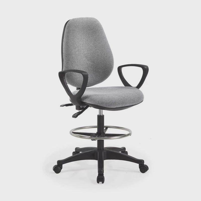 舒适职员办公电脑椅蓝色绒布椅学生椅升降转椅前台椅学习椅员工椅,淘宝优惠券,粉丝福利购,淘宝优惠卷