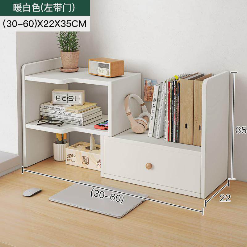 Desk cabinet desktop storage good things layout organization workstation desk bookshelf small desk corner storage rack