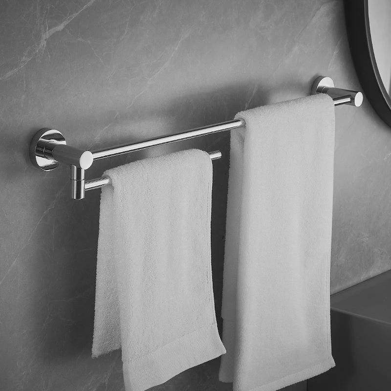 全铜活动毛巾杆免打孔旋转毛巾杆单杆卫生间浴室厕所浴巾架挂架子,淘宝优惠券,粉丝福利购,淘宝优惠卷