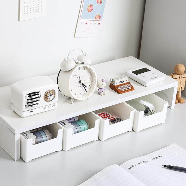 Computer elevated mattress desktop monitor screen base office desktop storage laptop storage rack rack