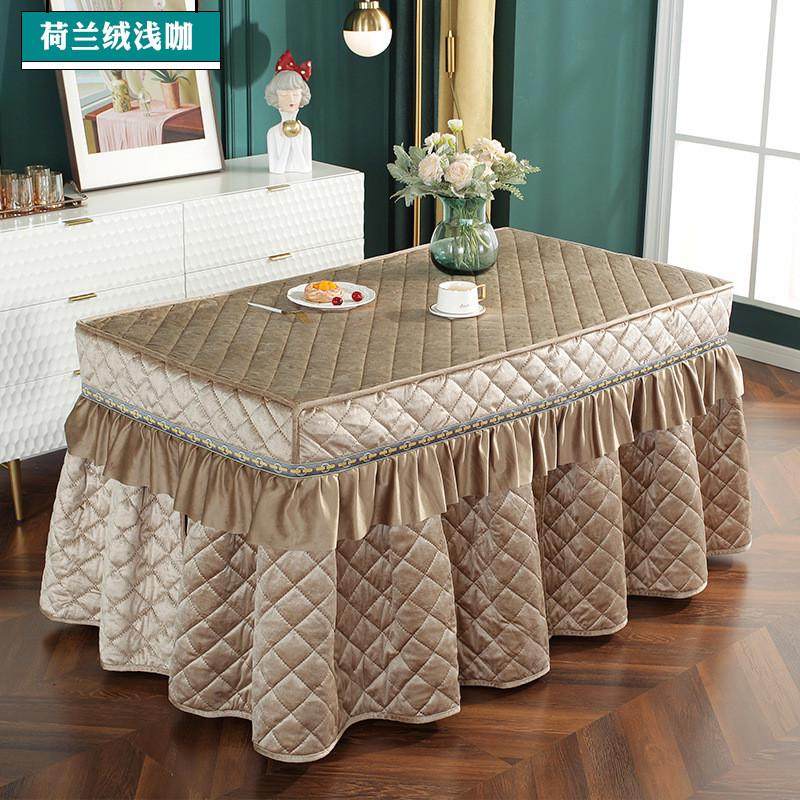 烤火桌子罩套冬天加绒加厚烤火炉被架长方形茶几桌子取暖桌电炉罩,淘宝优惠券,粉丝福利购,淘宝优惠卷