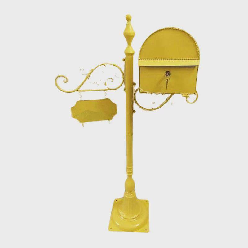 欧式户外铁艺别墅信箱信报箱邮筒防雨收件箱明信片信箱,淘宝优惠券,粉丝福利购,淘宝优惠卷