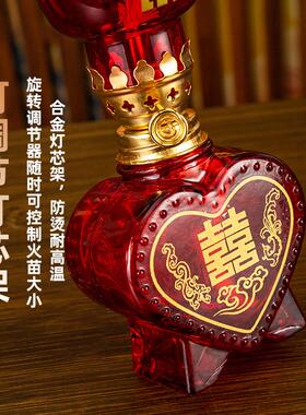 财丁兴旺灯乔迁新居入伙灯煤油灯子孙灯家用结婚喜灯防风佛灯供灯