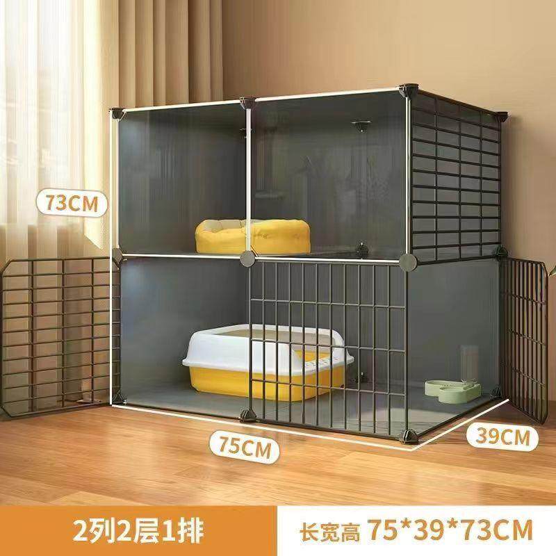 黑茶灰猫笼子家用内小户型猫咪别墅猫猫爬架猫屋猫窝猫砂盆舍家用,淘宝优惠券,粉丝福利购,淘宝优惠卷