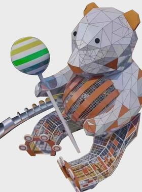 订做标识制作不锈钢彩绘大型户外广场动物造型景观雕塑