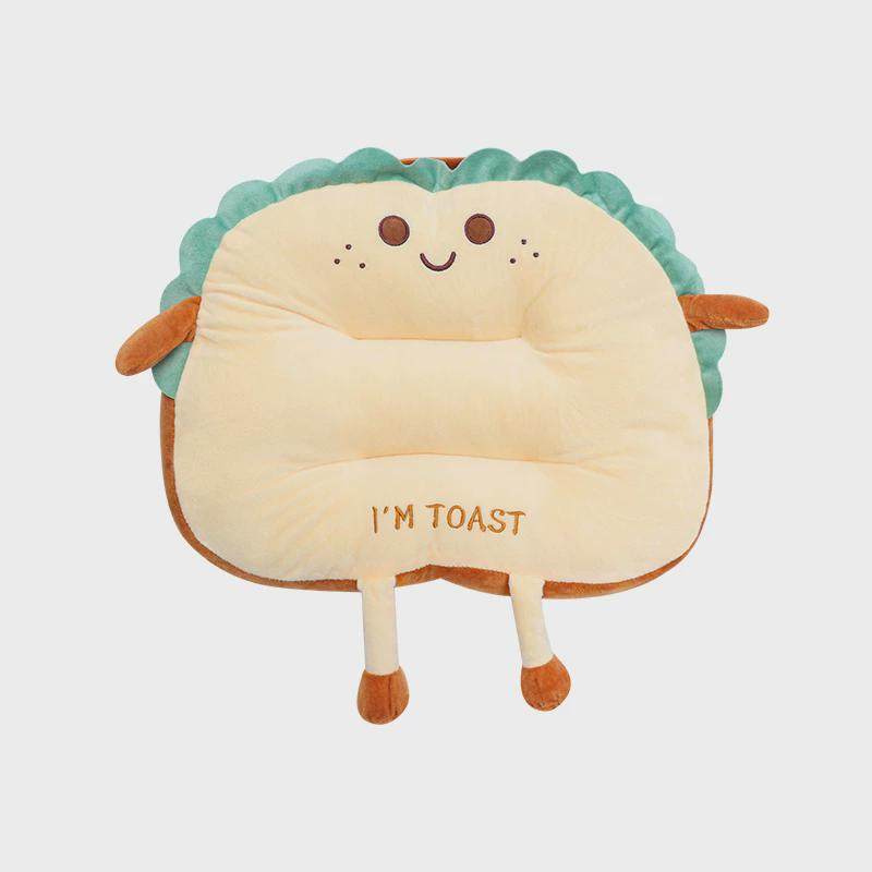 汽车腰靠车载护腰靠枕办公室腰垫靠垫可爱车内座椅吐司面包靠背垫,淘宝优惠券,粉丝福利购,淘宝优惠卷