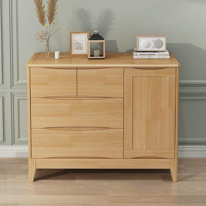 实木卧室客厅简约现代单门斗柜双门橱收纳柜餐厅储物柜原木抽屉柜,淘宝优惠券,粉丝福利购,淘宝优惠卷