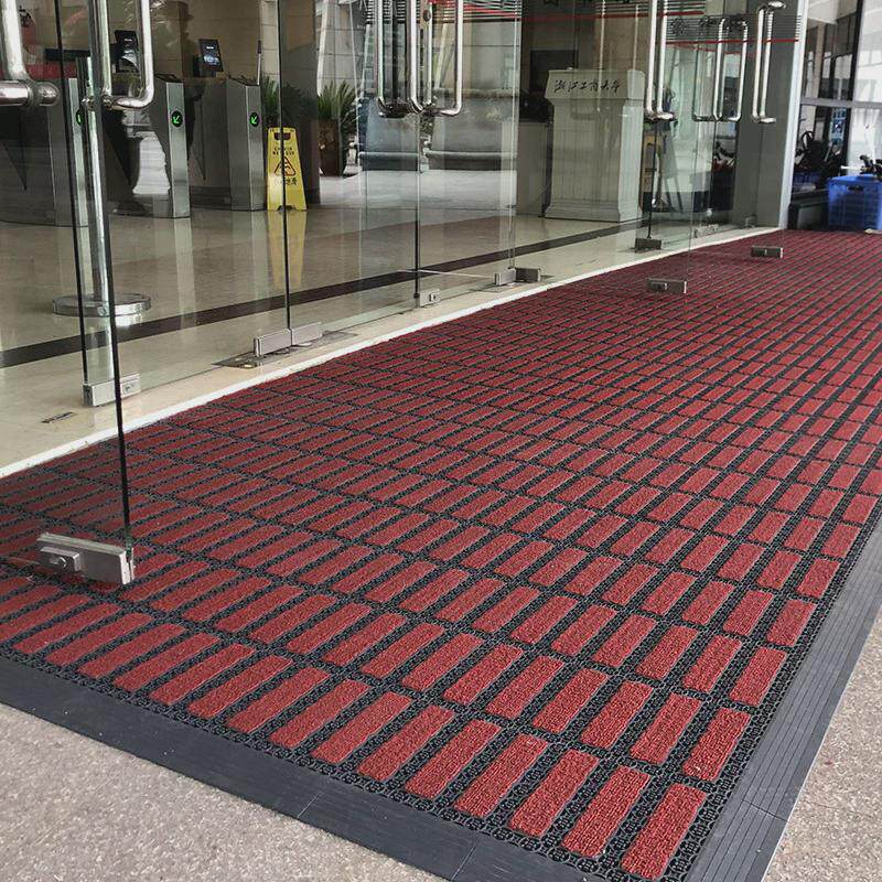 Hotel outdoor non-slip floor mats, shopping mall entrance door mats, company outdoor entrance module splicing welcome foot mats, carpets