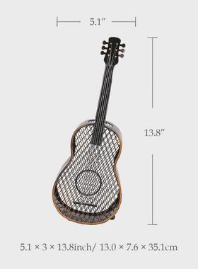 工艺品吉他创意家居酒金属装饰品实用工艺品吉他摆件瓶塞罐