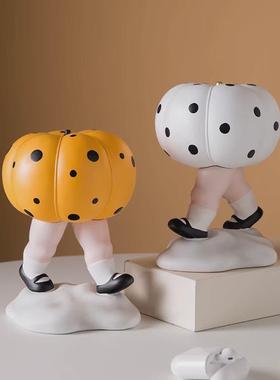 热销创意南瓜娃娃软装摆件电视柜客厅酒柜家居装饰品门店桌面摆设