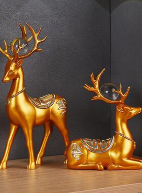 2025新款轻奢酒柜组合套装摆件高档乔迁之喜客厅酒柜装饰品摆件